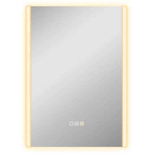 Espelho de banho LED Homcom 70x50 cm antivoo 3 cores