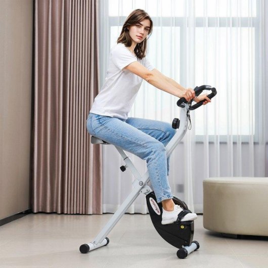 Bicicleta estatica SPORTNOW A90-360V00BK 8 Niveis Resistencia