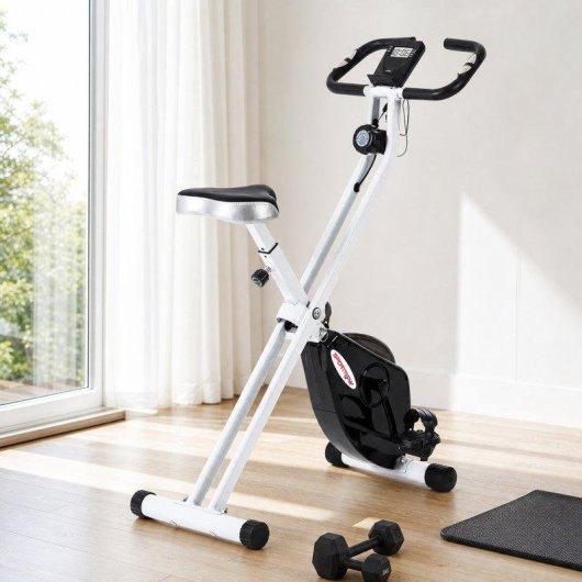 Bicicleta estatica SPORTNOW A90-360V00BK 8 Niveis Resistencia