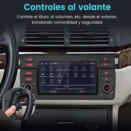 Android CarPlay Autoradio BMW E46 2+64 GB