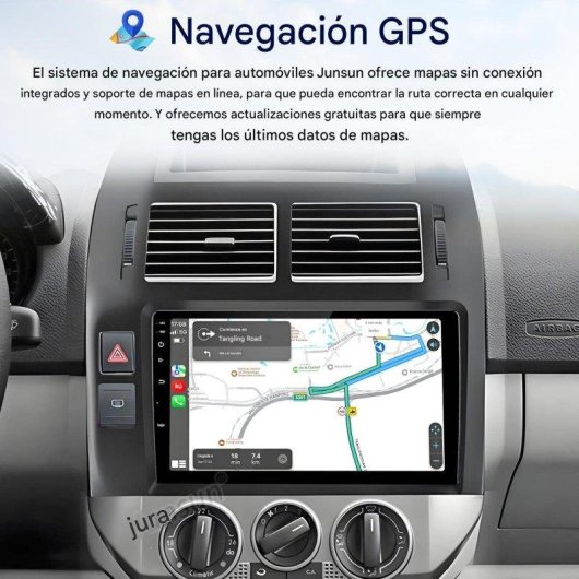 Unità CarPlay Android15 2+64GB per Polo VW 9N