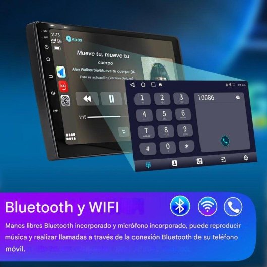 Unità CarPlay Android15 2+64GB per Polo VW 9N