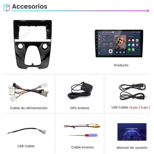 Autoradio Android15 2+64gb CarPlay voor Toyota Aygo Citroen C1 Peugeot 108