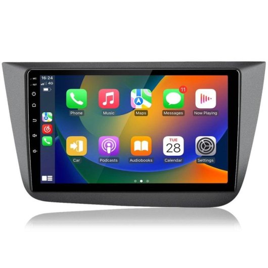 Autoradio JUNSUN 9'' Carplay Android15 Seat Altea