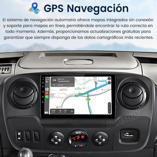 Autoradio JUNSUN 10'' Android 15 CarPlay Android Auto DAB+