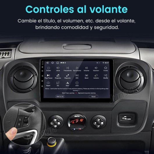 Autoradio JUNSUN 10'' Android 15 CarPlay Android Auto DAB+