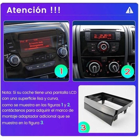 Autoradio 9'' JUNSUN CarPlay Android15 Fiat Ducato
