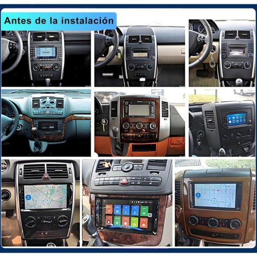 Autoradio JUNSUN Mercedes A/B classe W245 W169 Carplay Android15