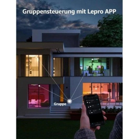 Slim LED Plafond Lepro OT1-EU met Wifi 24 W