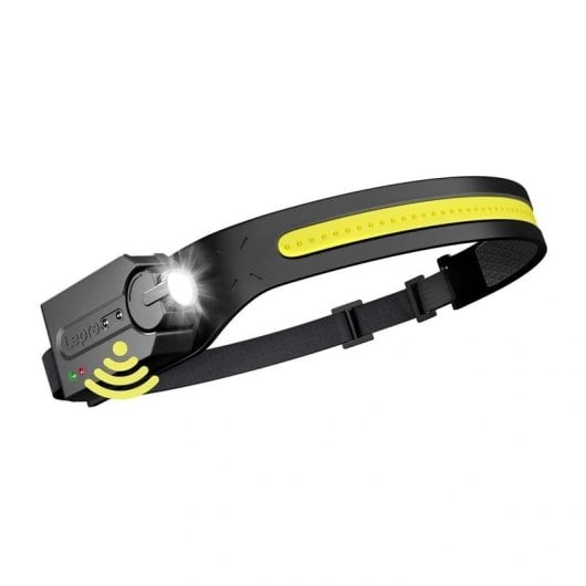 Lampada frontale LEPRO OPR320019 LED ricaricabile sensore movimento