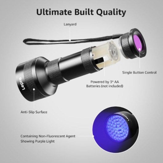 Lanterna UV LED Lepro PR110018 Temperatura colore regolabile