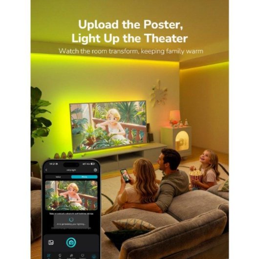 Binnen LED-strip Lepro S1-5-EU RGBIC Bluetooth
