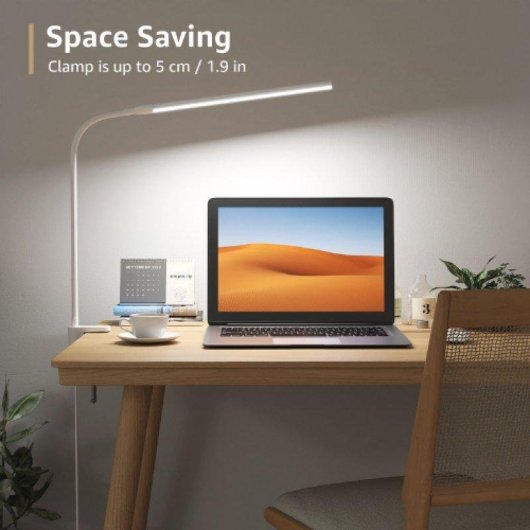 Bureaulamp Lepro 310005 LED flexibele arm USB 3 kleurmodi helderheid