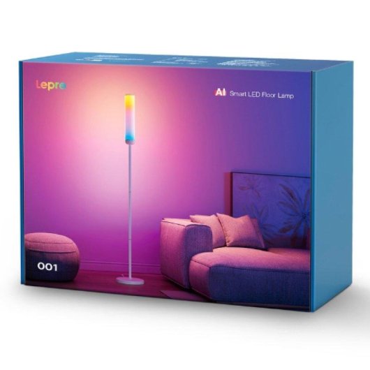 Lampada da piantana Lepro OO1 RGBIC IA 2300 lm