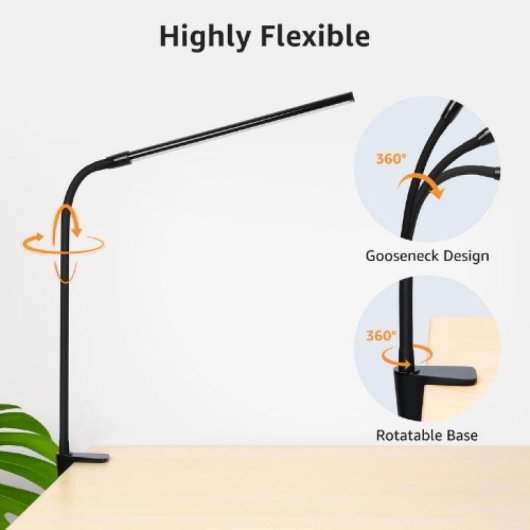 Bureau Lamp Lepro OPR310006-DWW Flicker-vrije Diffuser