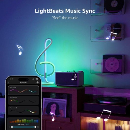 Lampada da Tavolo LED Lepro OTB2-EU Wifi Bluetooth
