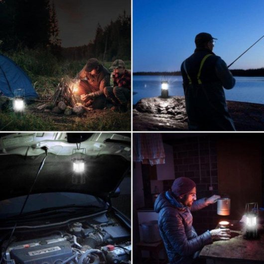 Farol de camping LED Lepro OPR3300007-4 pack de 4 temperatura de color regulable