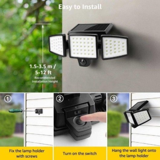 Buiten zonne lamp Lepro 640003-DW Geintegreerde sensor
