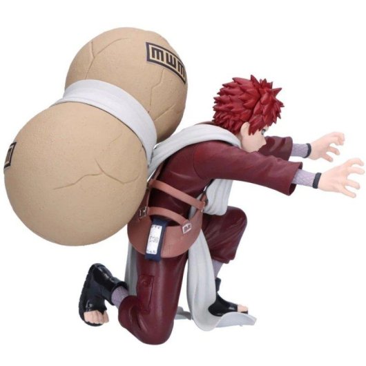 Figura coleccionable Bandai Naruto Vibration Stars Gaara II PVC 15 cm con base