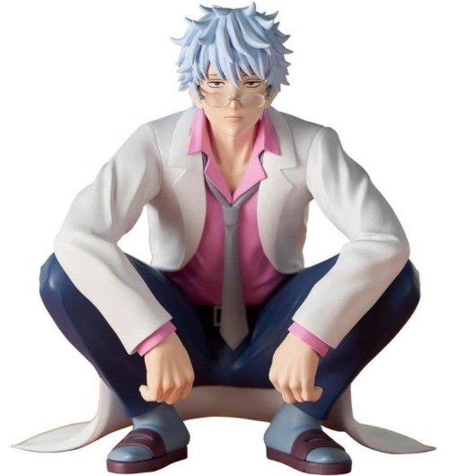 Figura Bandai Mr. Ginpachi's Zany Class Ginpachi Sakata para escritorio