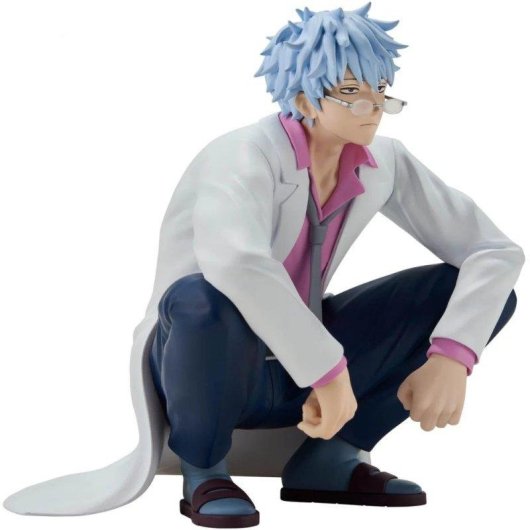 Figura Bandai Mr. Ginpachi's Zany Class Ginpachi Sakata para escritorio