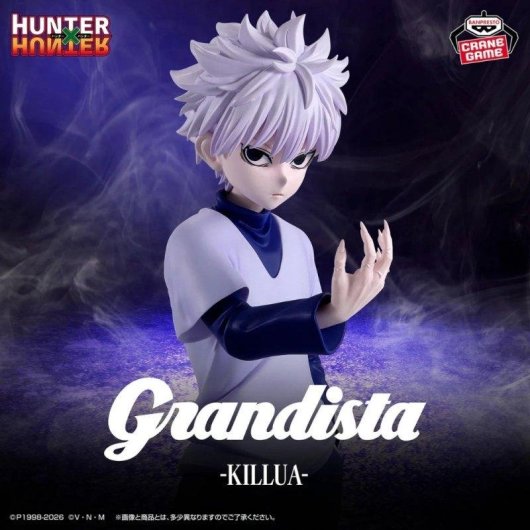 Figurine Bandai Hunter X Hunter Grandista Killua
