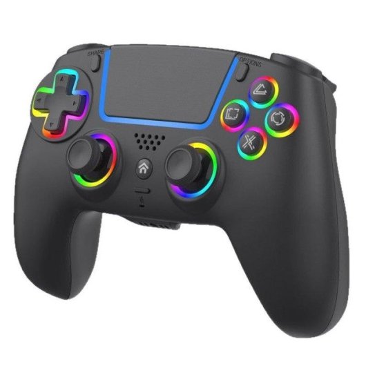 Manette sans fil Nobrand PS5 Hall Sticks Gachettes RGB Bluetooth Noir