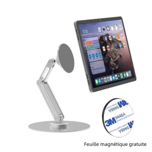 Support tablette magnétique Nobrand 360deg Hauteur ajustable Pliable