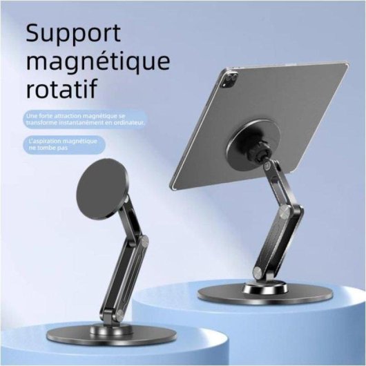 Support tablette magnétique Nobrand 360deg Hauteur ajustable Pliable