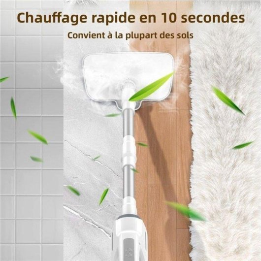 Nettoyeur vapeur Nobrand 1500 W 3 modes Blanc