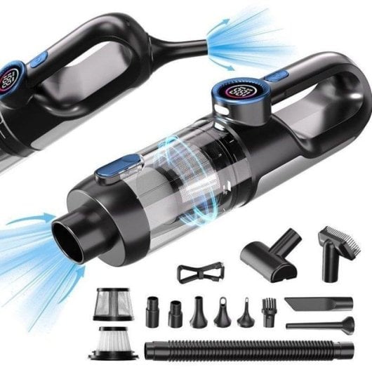 Aspirateur sans Fil Nobrand 120W Sec et Humide USB Noir