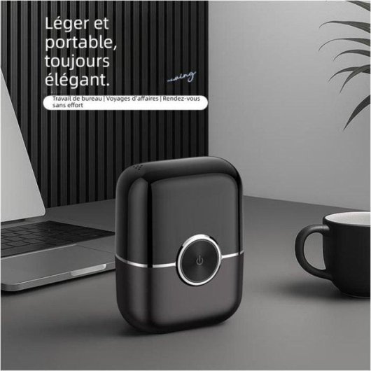 Rasoir Visage Nobrand Compact USB-C 100min IPX6 LED 4 Têtes