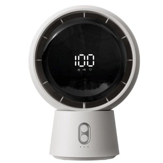 Ventilateur de Table Nobrand 5 Vitesses Oscillant Silencieux Batterie 6000mAh Blanc