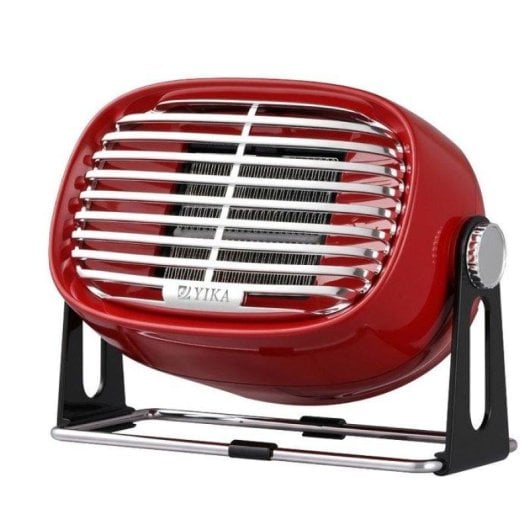 Mini Radiateur Électrique Nobrand PTC 500W Silencieux Portable Rouge