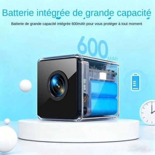 Caméra de surveillance Nobrand FullHD Vision Nocturne Intérieure Grand Angle