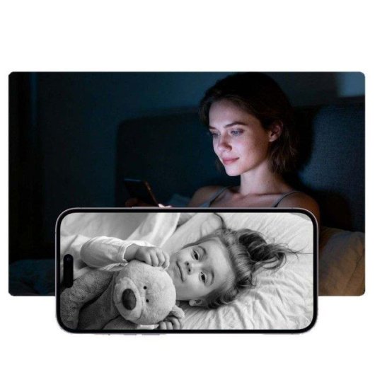 Caméra de surveillance Nobrand FullHD Vision Nocturne Intérieure Grand Angle