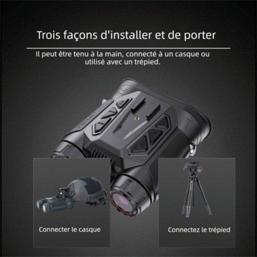 Visor nocturne numérique Nobrand 4k 16x écran 2,4" Wifi stabilisation