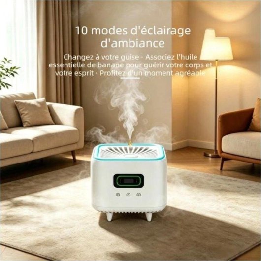 Purificateur d'air Nobrand Ionisateur UV WiFi Silencieux 21-30 m2