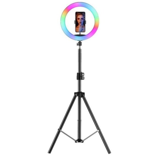 Lumiere annulaire Nobrand RGB Ra95+ 50 W USB 33 cm