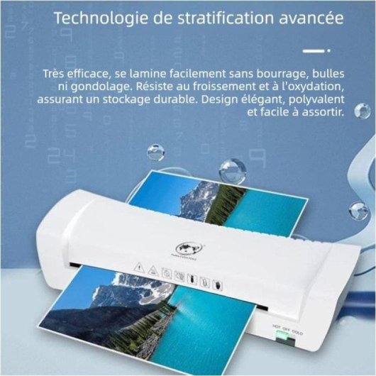 Plastifieuse Nobrand SL399 Contrôle Température Intelligent 230 mm 260 W