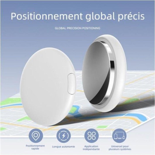 Localisateur GPS intelligent Nobrand Rose collier reflectant