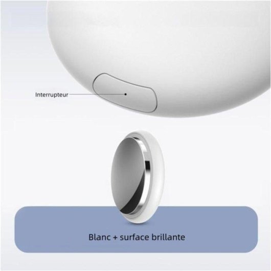 Localisateur GPS intelligent Nobrand Rose collier reflectant