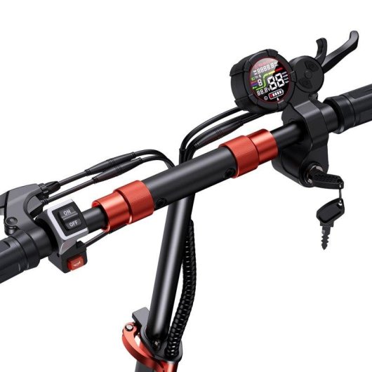 Patinete eléctrico iScooter iX5S 1000 W 65 km, ruedas 11", IPX4
