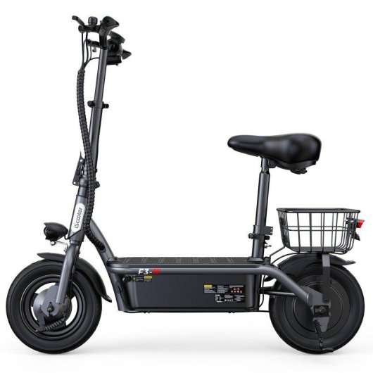 Elektrische step iScooter F3 1000W Bereik 60km 10" Luchtbanden Drie remmen