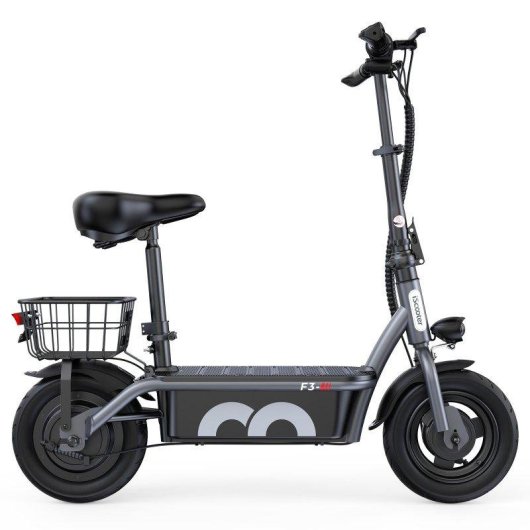 Elektrische step iScooter F3 1000W Bereik 60km 10" Luchtbanden Drie remmen
