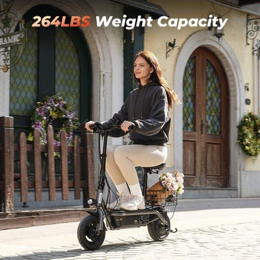 Elektrische step iScooter F3 1000W Bereik 60km 10" Luchtbanden Drie remmen