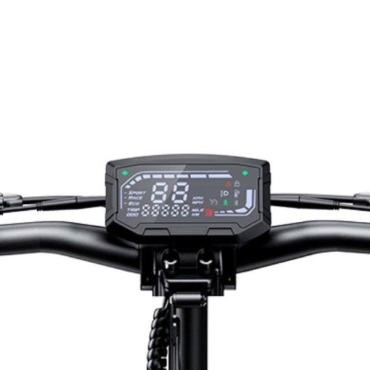 Elektrische step iScooter W10 1200W Bereik 60km 10'' Offroad banden Schijfremmen Opvouwbaar