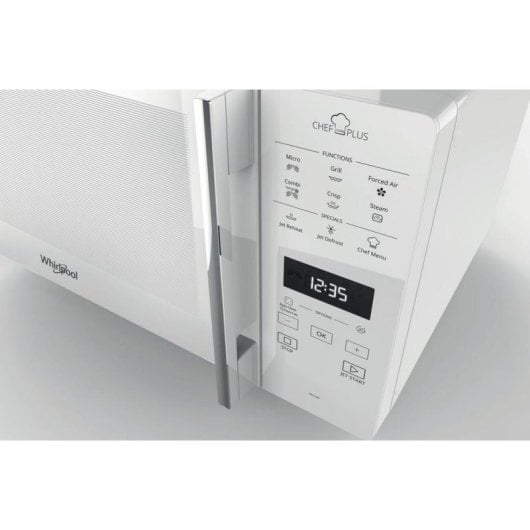Microondes Whirlpool Chef Plus MCP 349 WH 25 L 800 W avec grill et convection