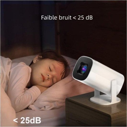 Projecteur portable Nobrand P30 720P 280 Lumens 120" WiFi Bluetooth Android