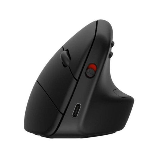 Rato HP 920 Sem Fios Ergonómico Vertical 1200 DPI Preto Reposamuñecas